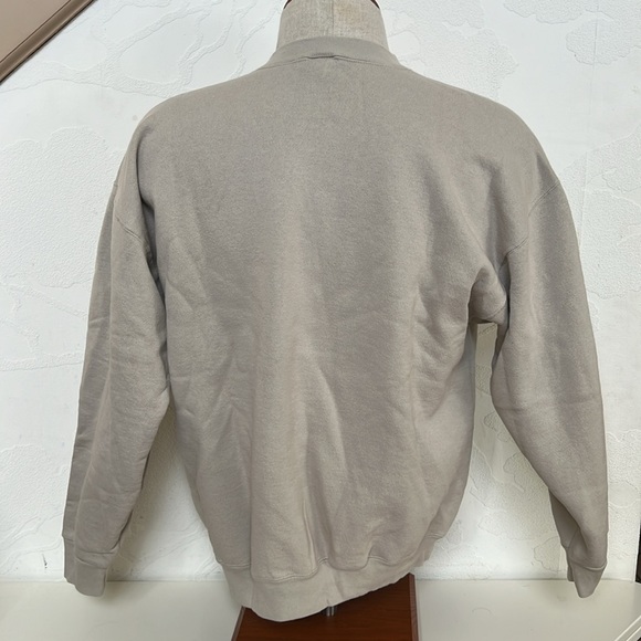 STEAMBOAT Embroidered Graphic Unisex Tan Beige Crewneck Sweatshirt size XL - Picture 3 of 12